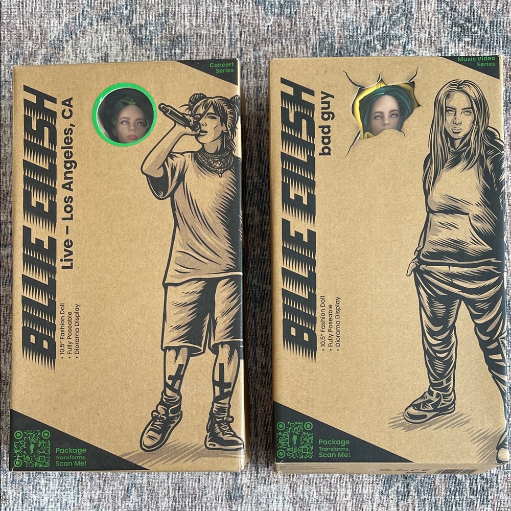 BILLIE EILISH 10.5” Doll Bundle